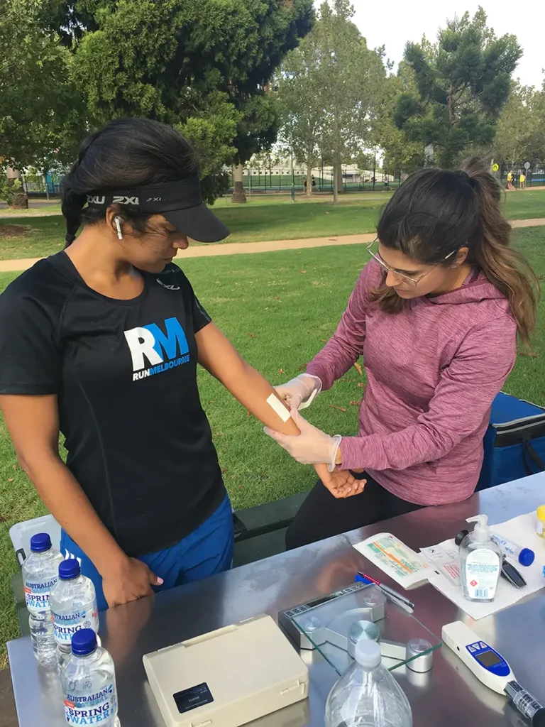Sweat sodium concentration analysis